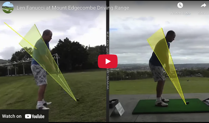 Len Fanucci at Mount Edgecombe Driving Range